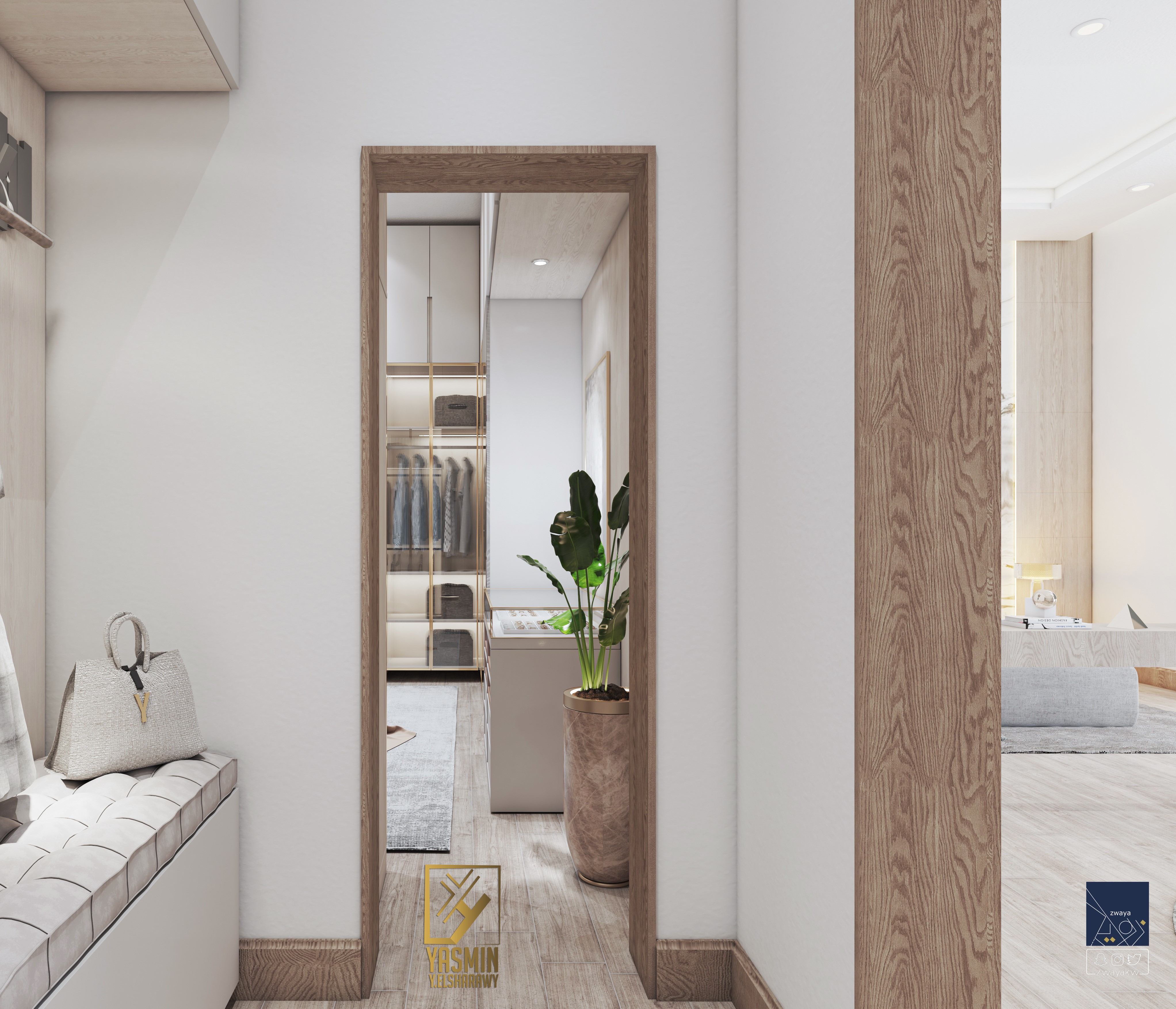 奢侈品大师级更衣室和浴室丨yasminy.elsharawy-8