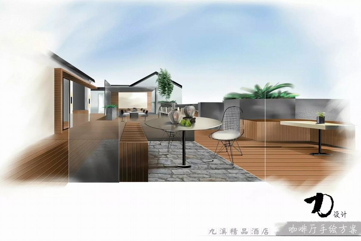 力设计--溪中溪度假酒店-99