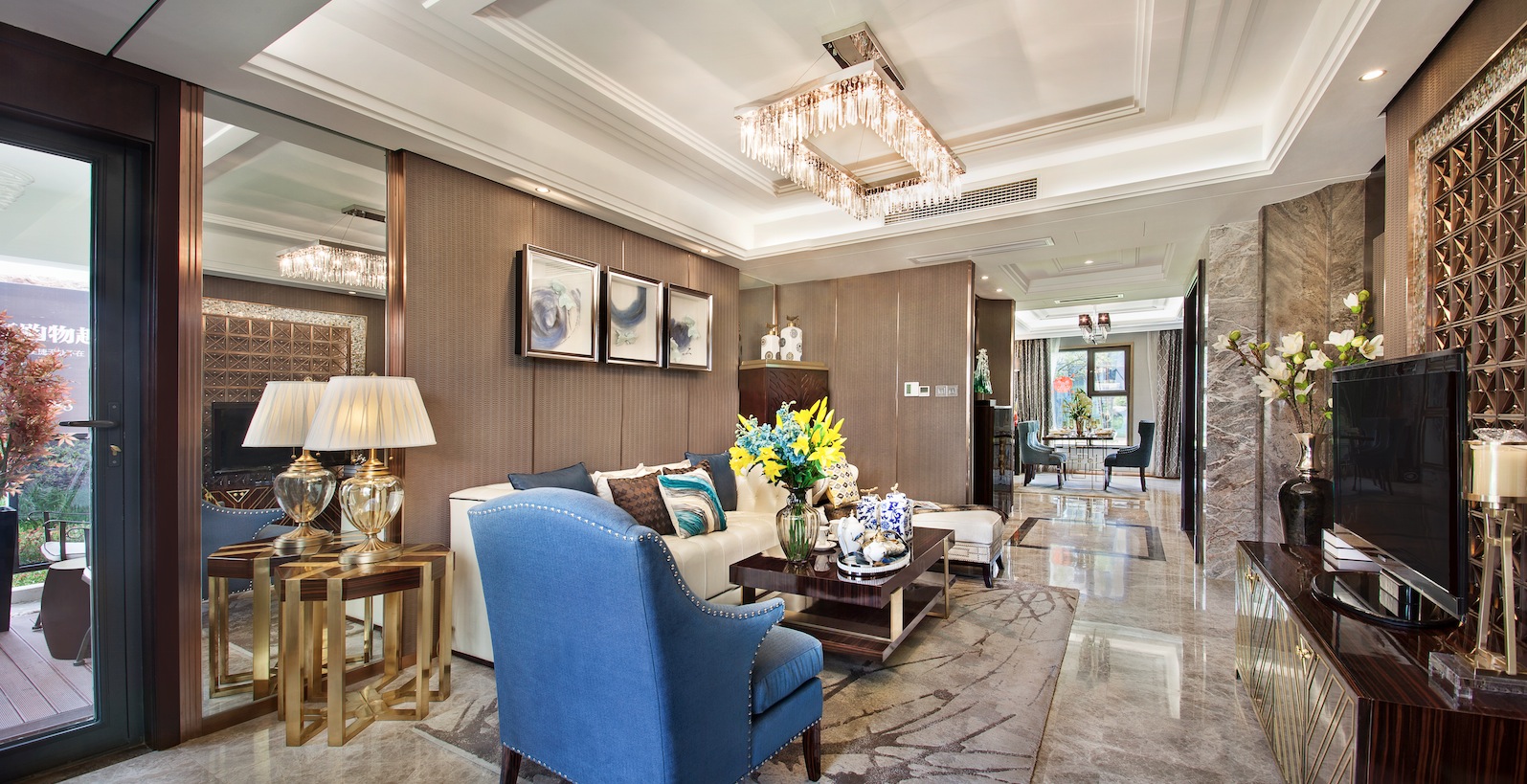 高品质案例－奢侈中西混搭风-4