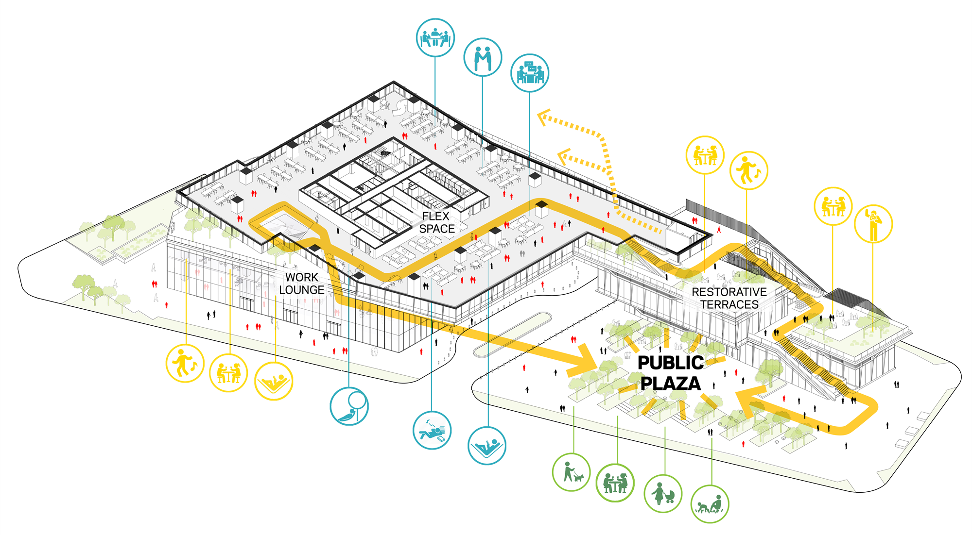 NBBJ在建方案：环保“罩衣”，Keppel South Central写字楼-12
