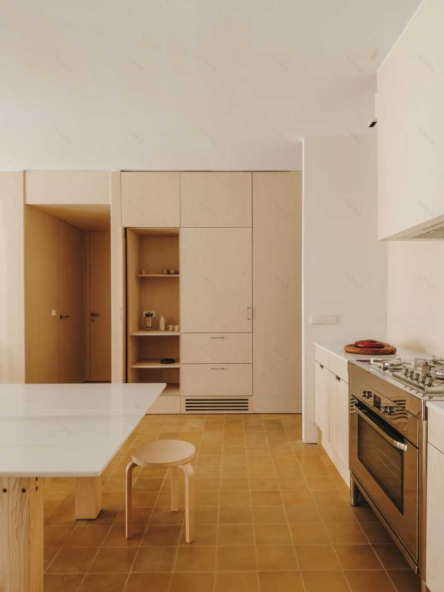 巴塞罗那Apt 21公寓丨西班牙巴塞罗那丨Skye Maunsell和Jordi Veciana-8