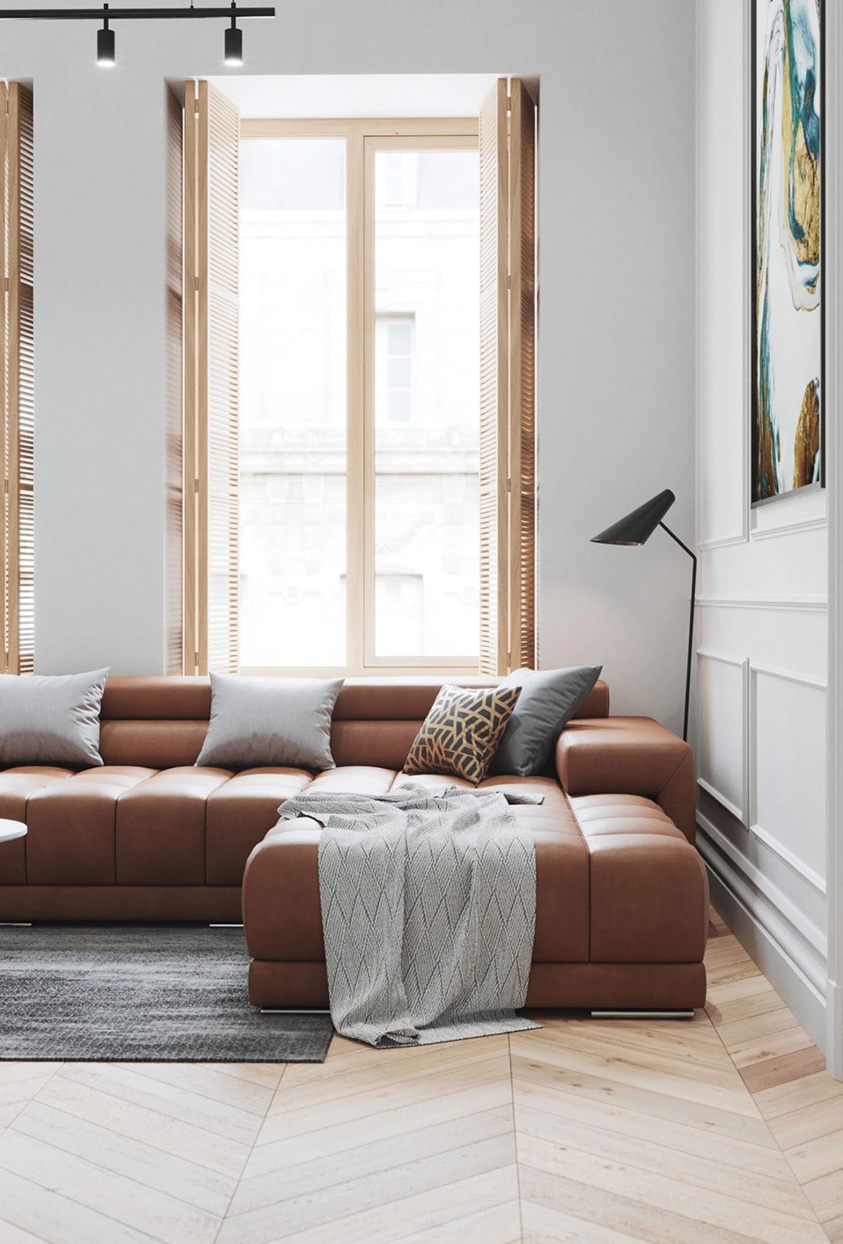 色彩碰撞的个性住宅设计-16