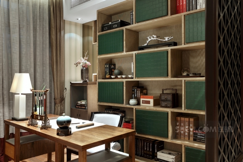 静语凝思——KSL上海长城珑湾新中式样板房设计-7