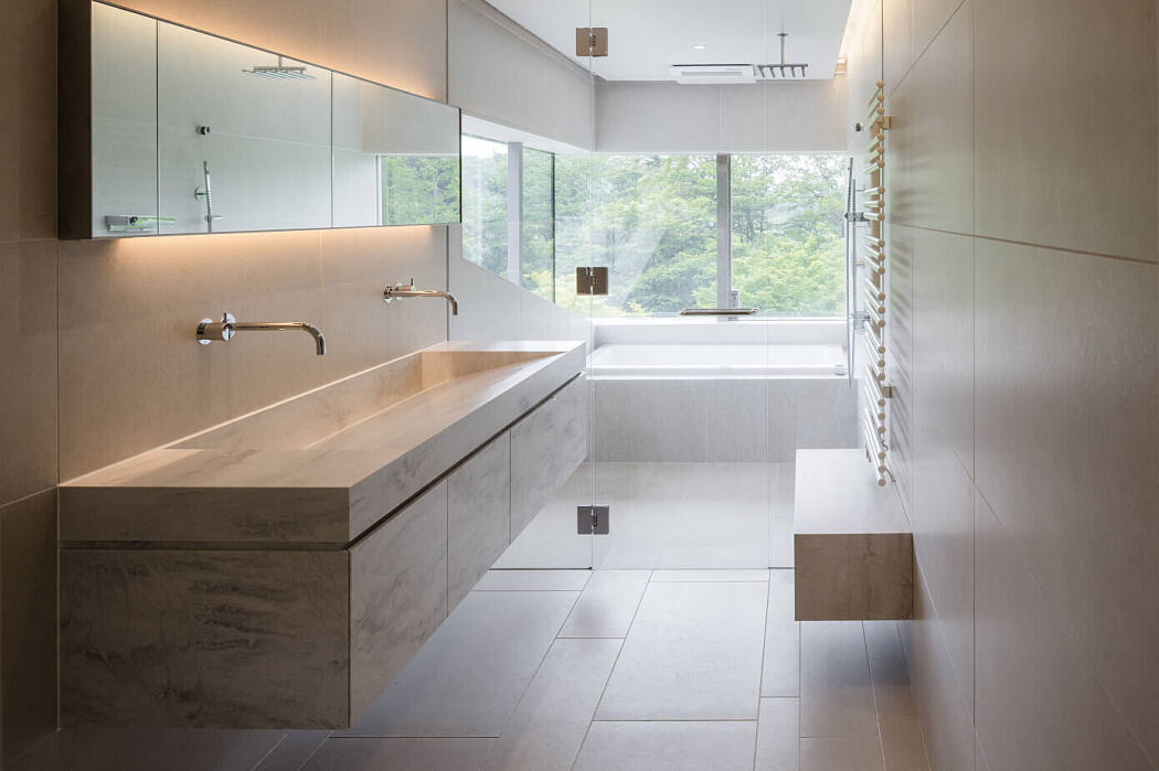 东京远郊的山林雅居-6