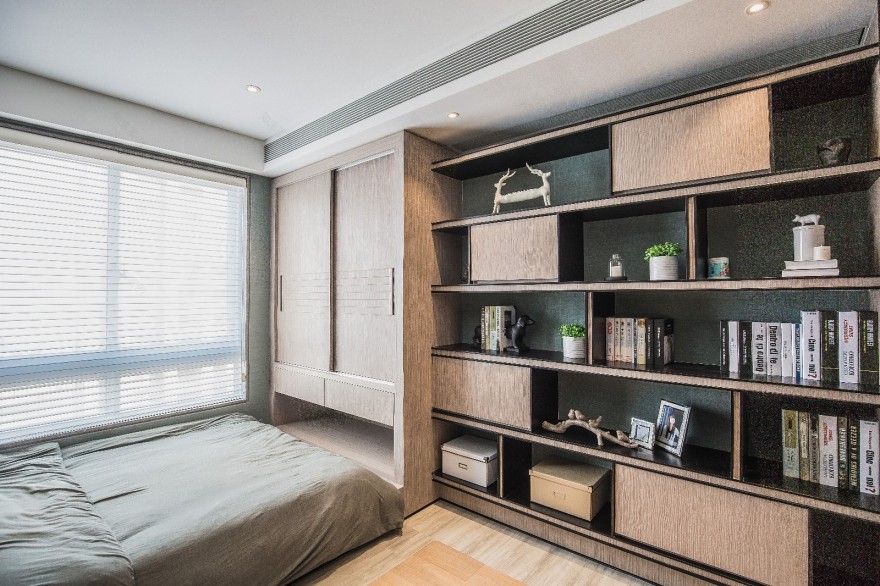 嘉兴144㎡素雅公寓︱越界空间设计-12