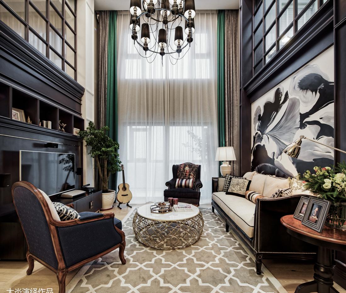 美式 Artdeco 风格顶楼复式设计 | 温馨舒适,富有艺术感-6