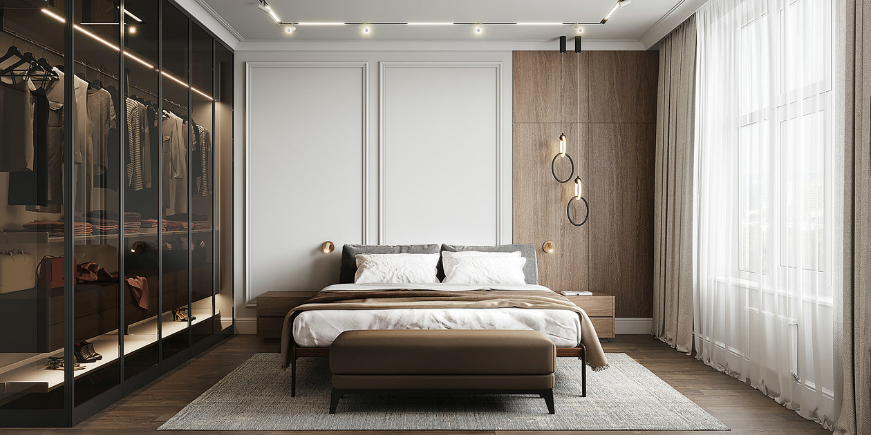 乌克兰基辅浅色系公寓设计-7