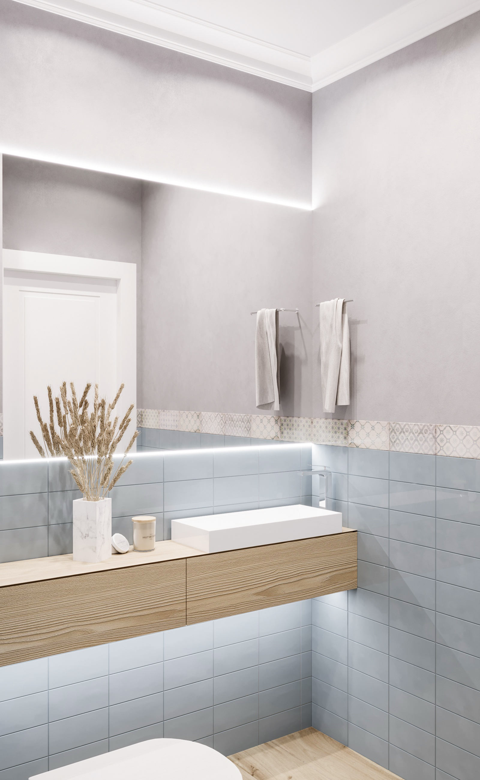 Санузел в ЖК Пифагор г.Новосибирск-5