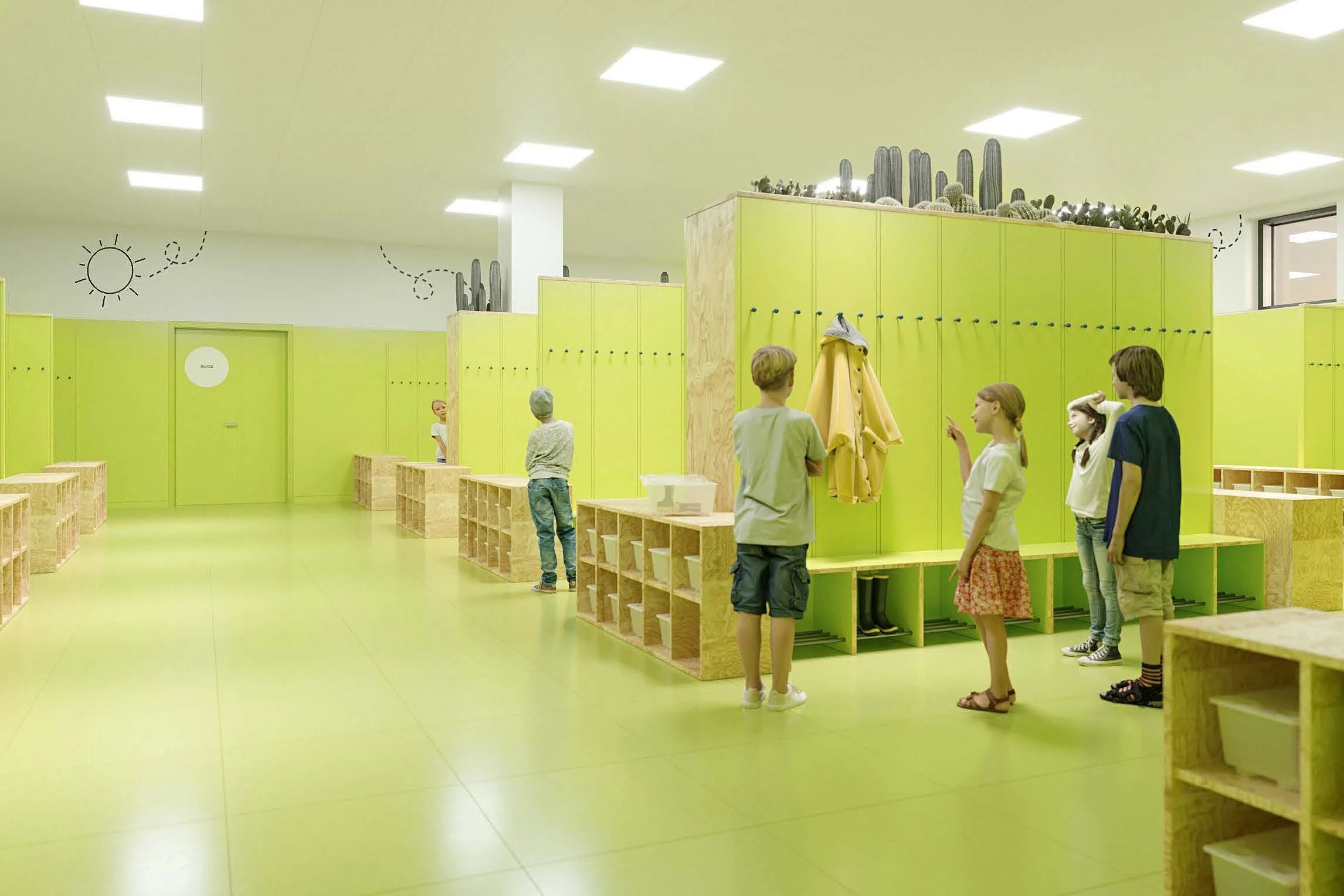 Ostafyevo 学校和幼儿园丨俄罗斯莫斯科-19