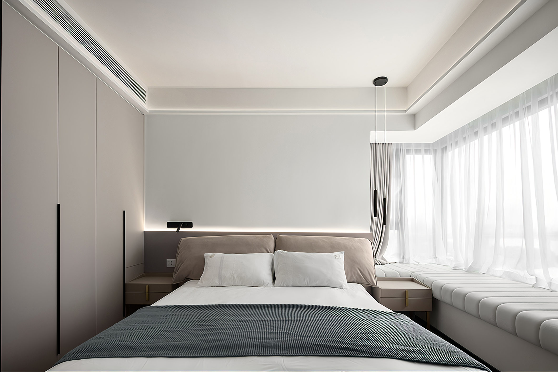 现代简约风私宅丨中国广州丨六品设计-25