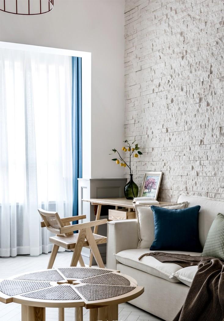 红房子开放式家居设计，自然元素打造复古质感-45