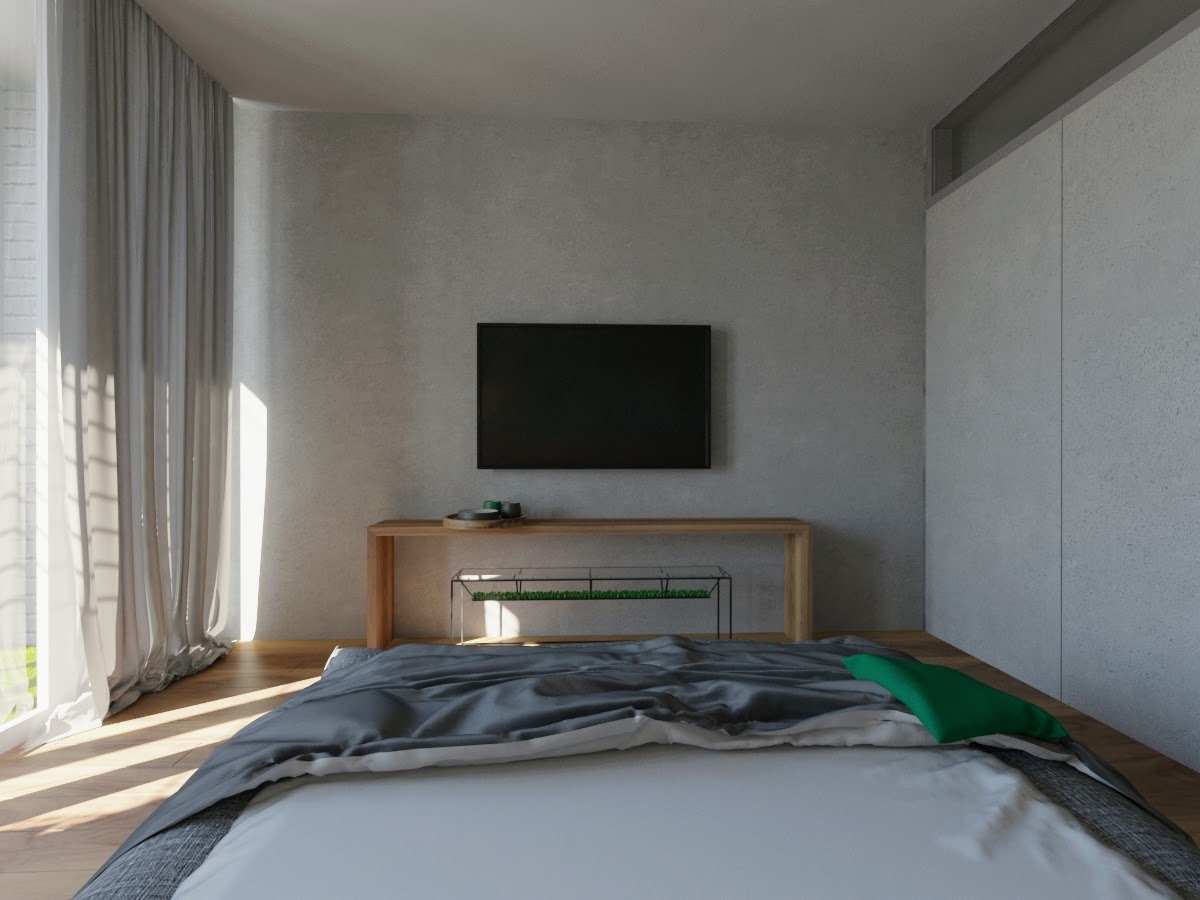 Minimalist design apartment project 65 m2-11