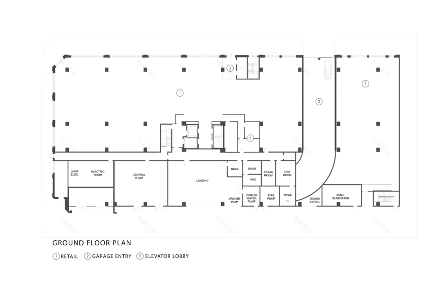 美国 Deep Ellum 多功能混合建筑丨5G 工作室协作-27