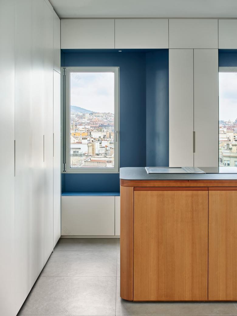 Penthouse Sarria 顶层公寓丨西班牙巴塞罗那丨sandy brunner Architecture-14