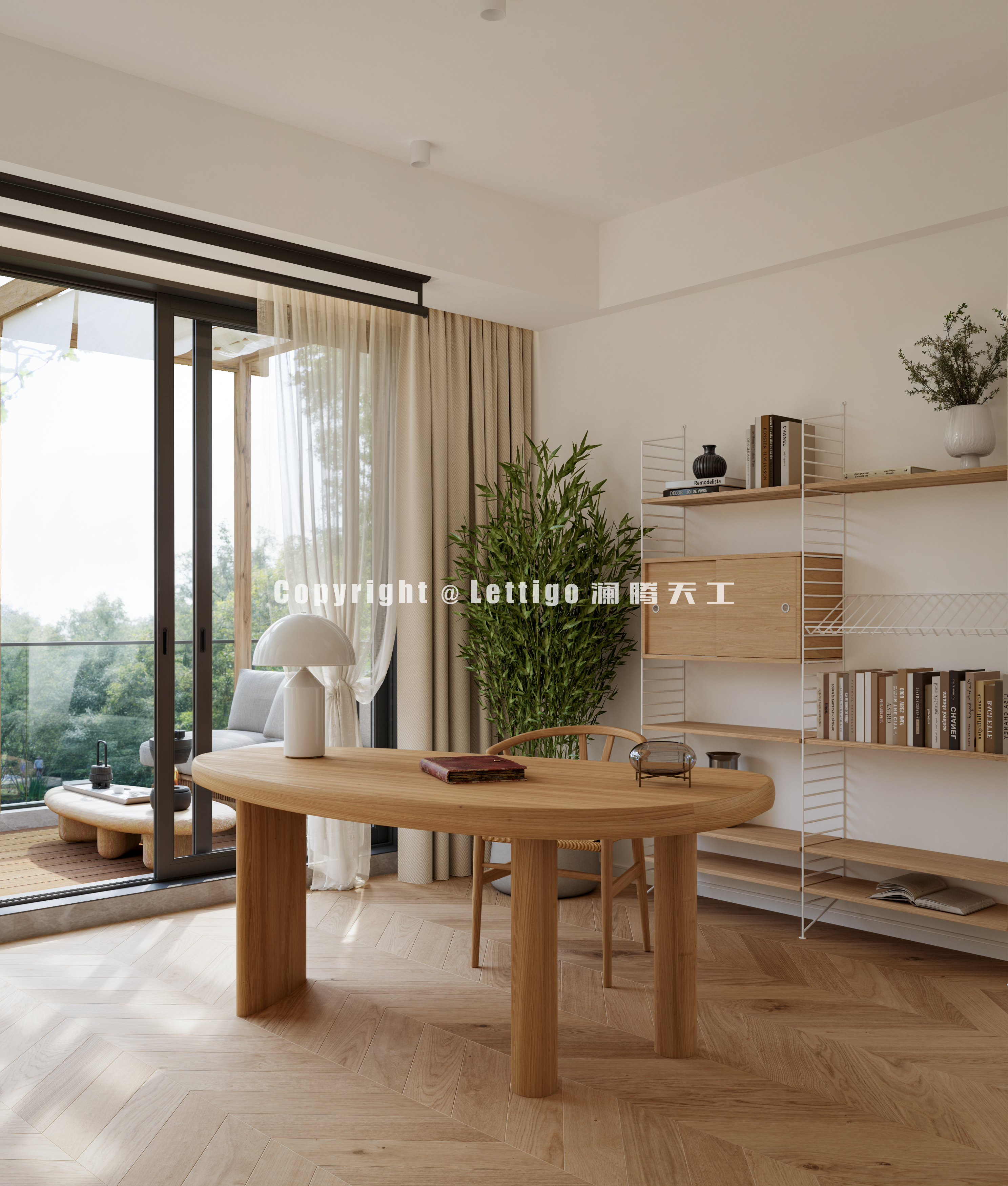 小户型原木风两居室，呼吸中都是清新的味道~-3