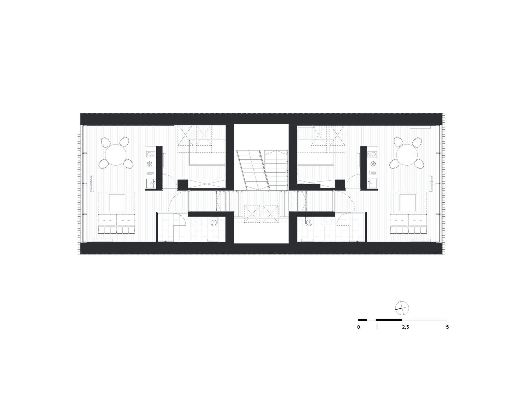 Apartments in Wolf Clearing / studio de.materia-49