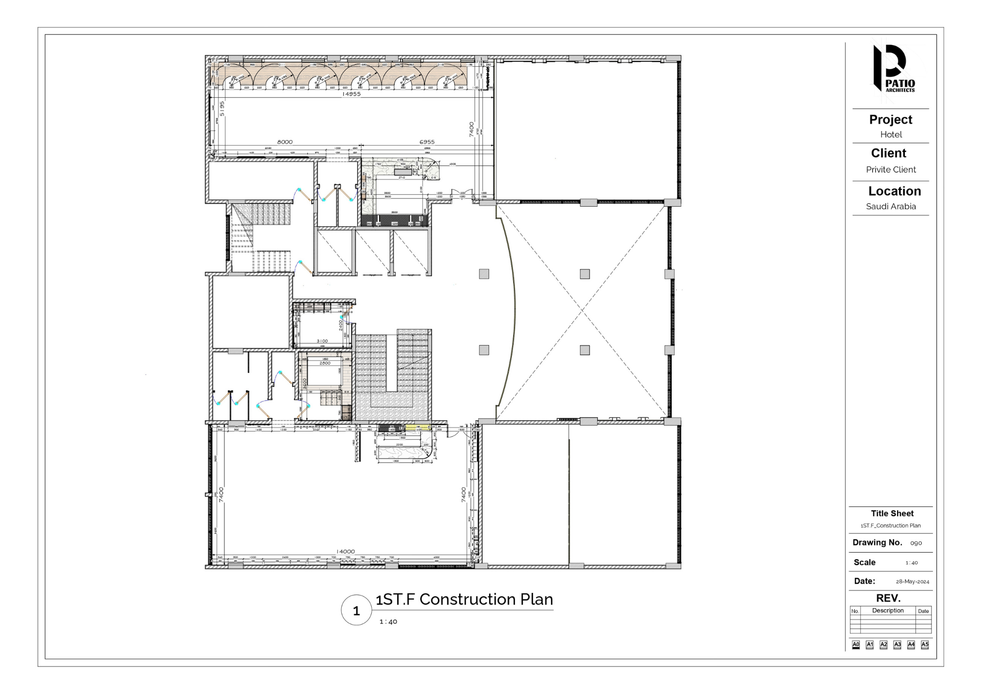 现代咖啡馆室内设计项目丨沙特阿拉伯利雅得丨Patio Architects L.L.C.-6