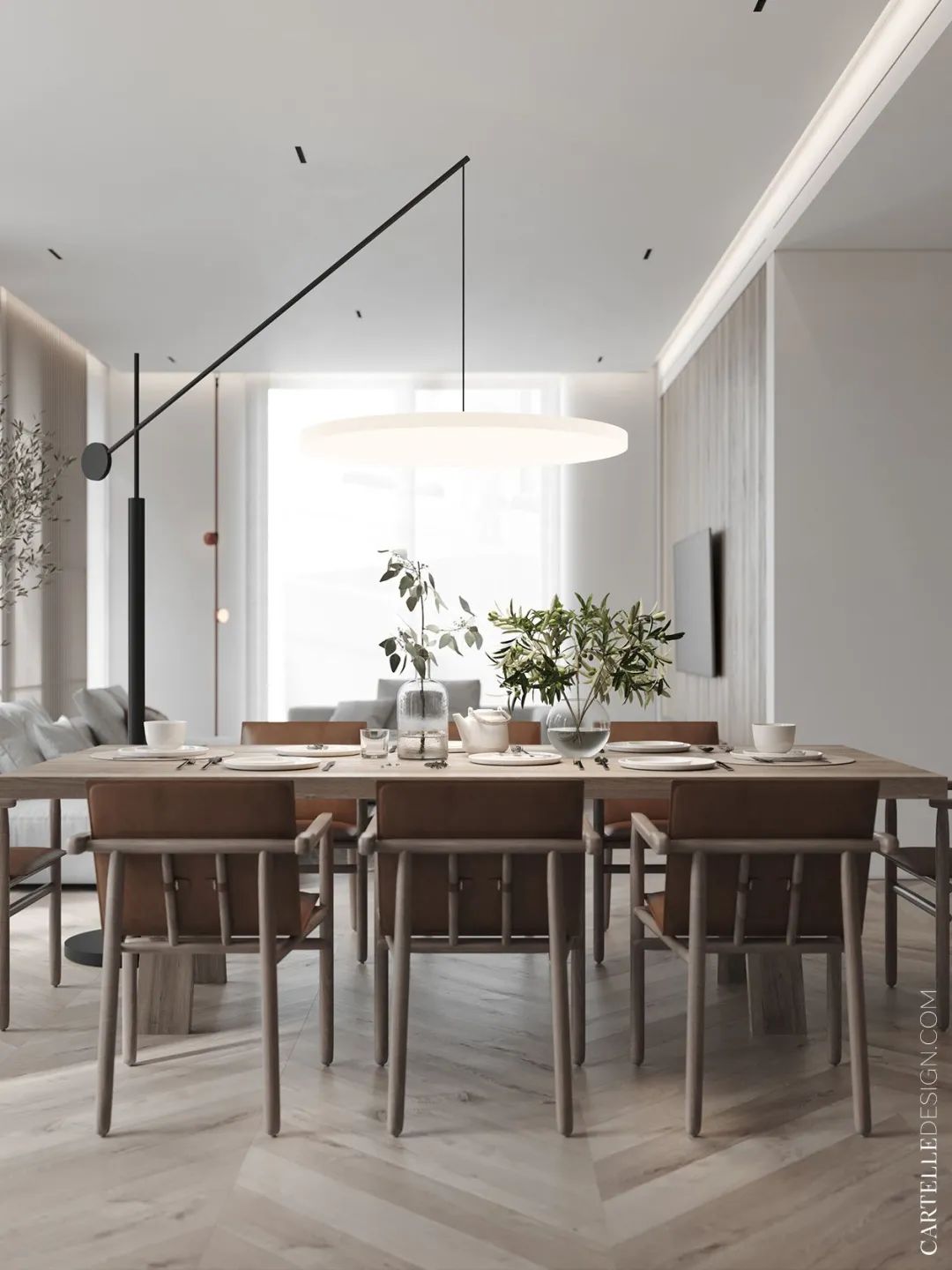 简雅美宅丨Cartelle Design-22