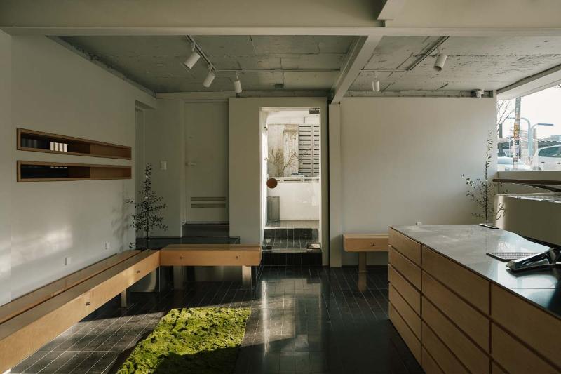 简约清新韩式咖啡厅设计-2