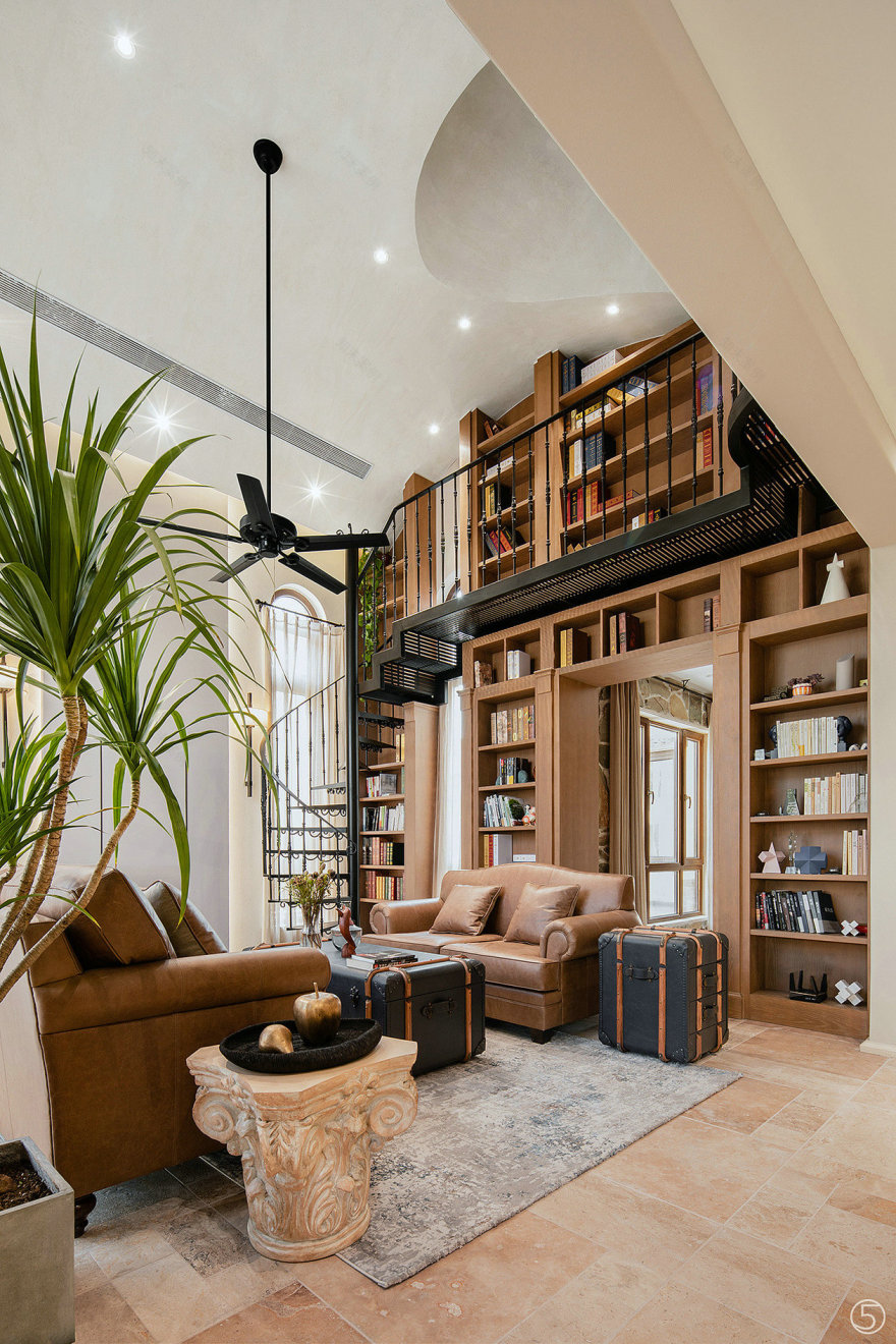 黎李设计 | 经典南加州自然乡村风情别墅,自由、静谧、童趣,这才是向往的生活 !-9