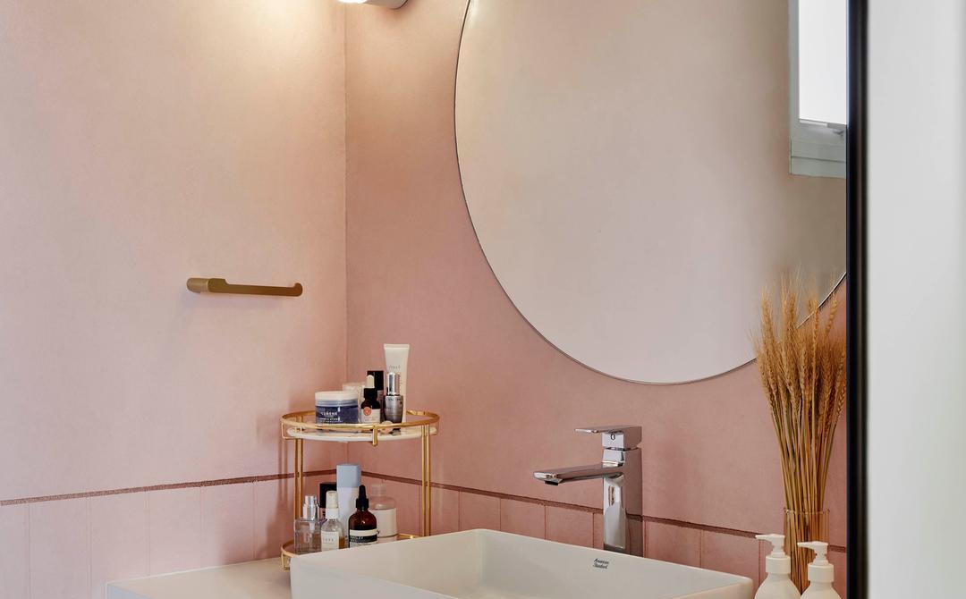 INS 风女主播独居的柔和粉红家居丨阿海设计师-27