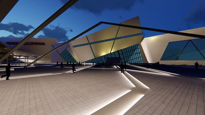 The crystal（会议和文化中心）丨埃及丨Helwan 大学工程学院 Mataria Bransh 建筑系-45