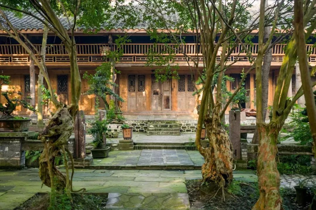 废弃庄园变鹭鸟天堂 | 400㎡中式宅院与 30 亩森林的共生设计-63