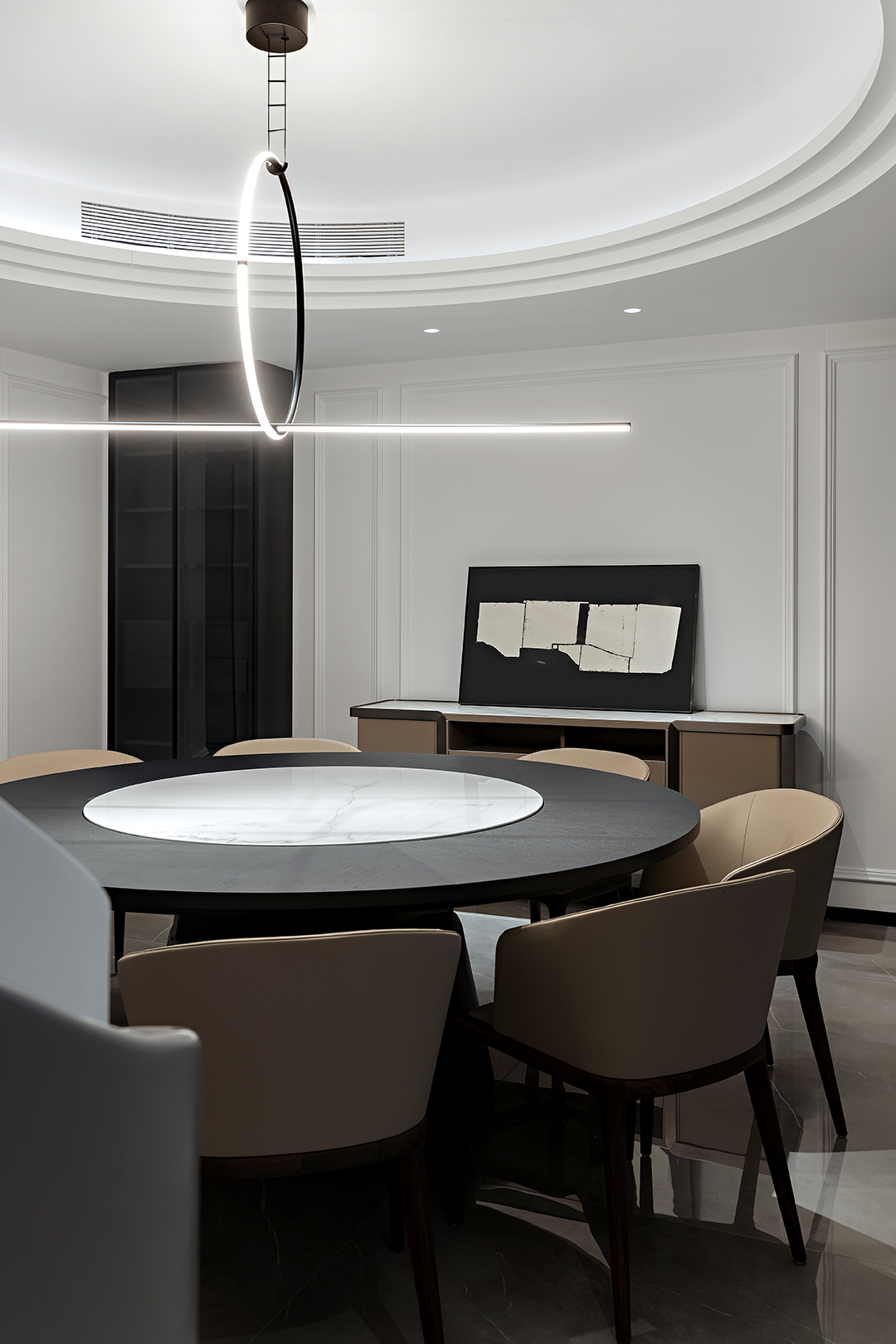 极简古典 · 宁波 700㎡别墅私宅的诗意设计丨中国宁波丨茧界设计(上海)有限公司-50