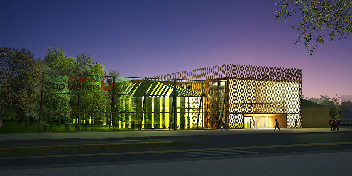 Agence Aquitaine Cap Métiers建筑项目丨法国丨CoCo architecture等-1