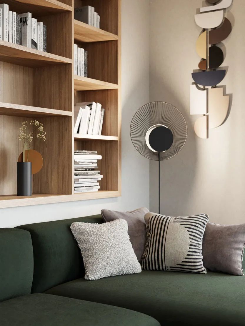 莫斯科 106㎡现代简约家居，融入苏联构成主义风格-125