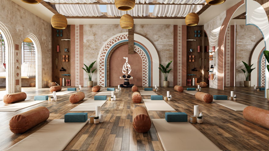 阿斯旺文化休闲中心瑜伽室毕业项目-4