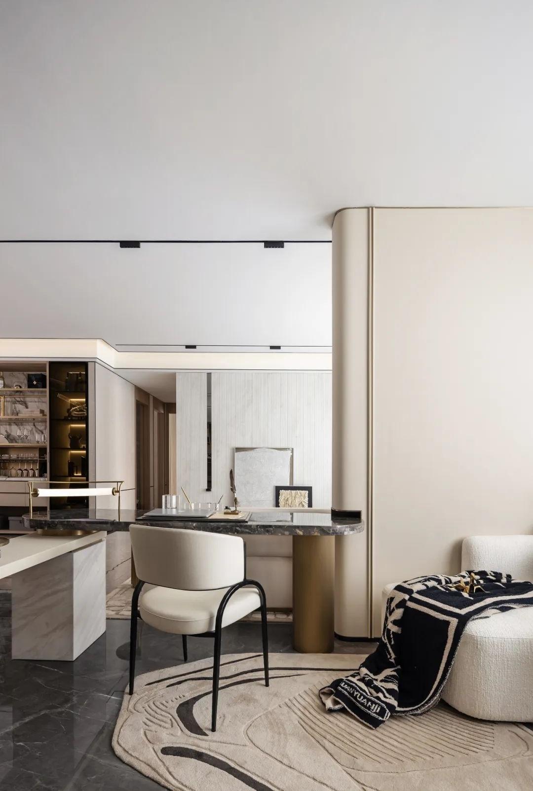 广州越秀·星航TOD顶层洋房140㎡丨中国广州丨广州安研室内设计咨询有限公司-21