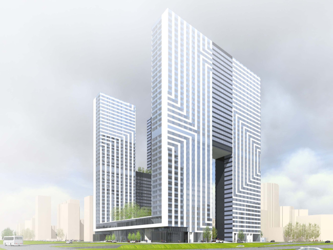 Rublevskoe公路住宅综合体竞赛项目丨俄罗斯莫斯科-0