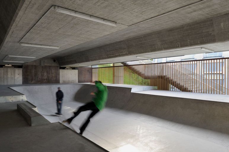 卢布尔雅那法比安桥下滑板公园丨卢布尔雅那Spacelab工作室-30