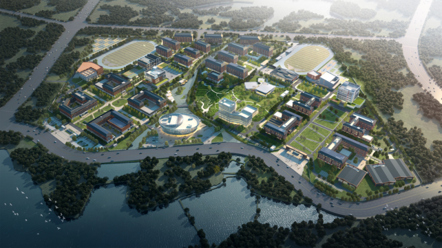 书院文脉的现代转译:武义县职业技术学校迁建工程-0