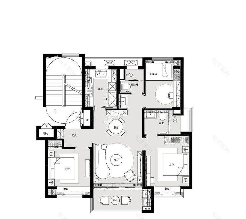 上海阳光城清溪水岸样板间丨中国上海丨EVD上海廿象-63