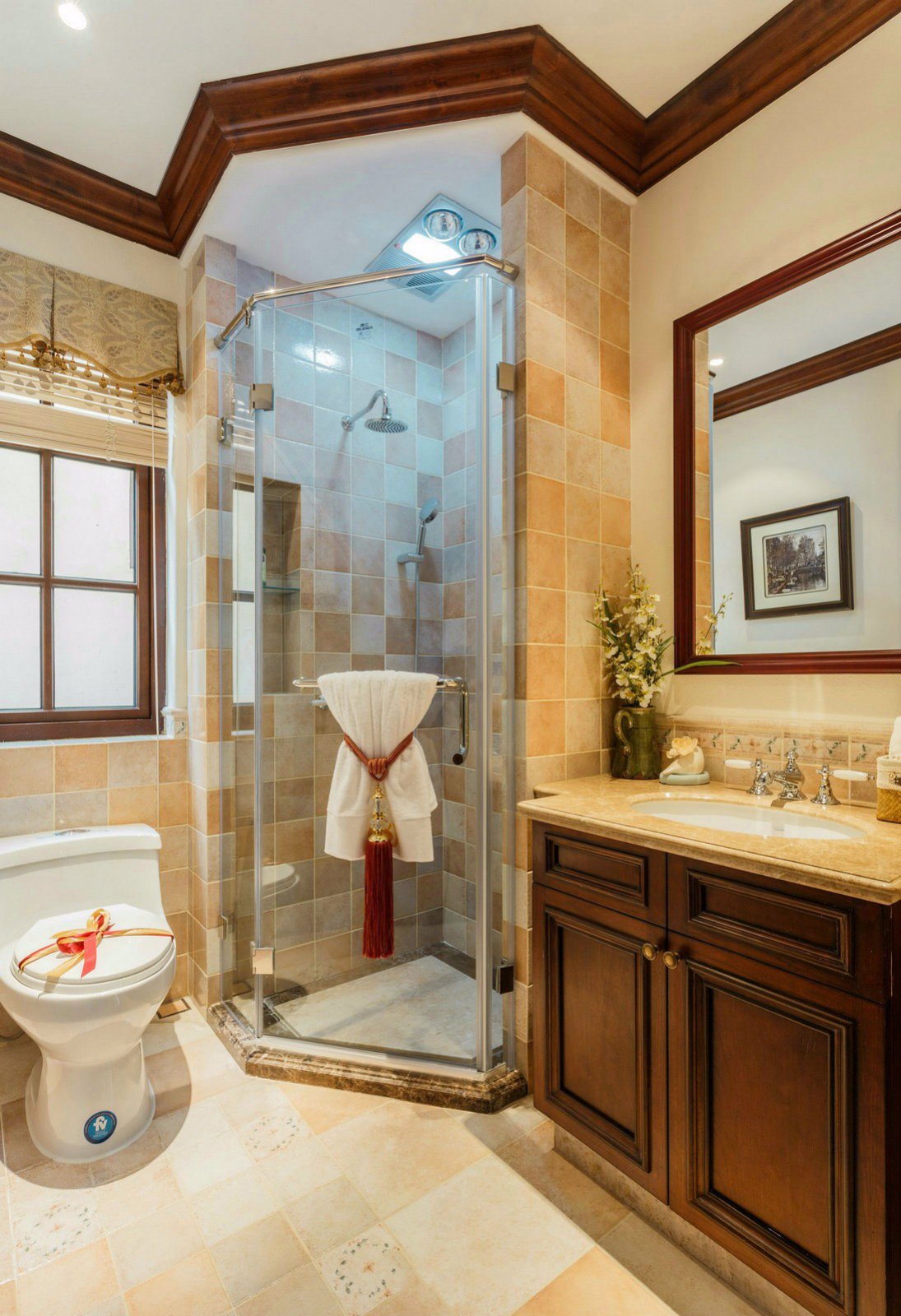 五韵峰 B3 户型美式样板间  瑞祺室内设计-12