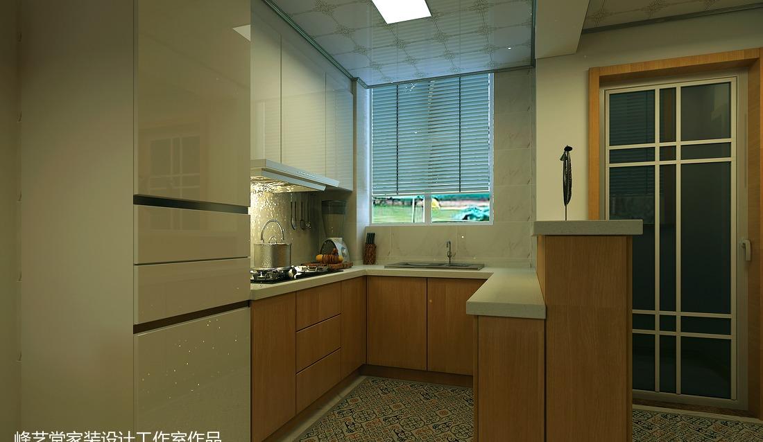 
中交樾公馆效果图加实景全案设计施工 -9