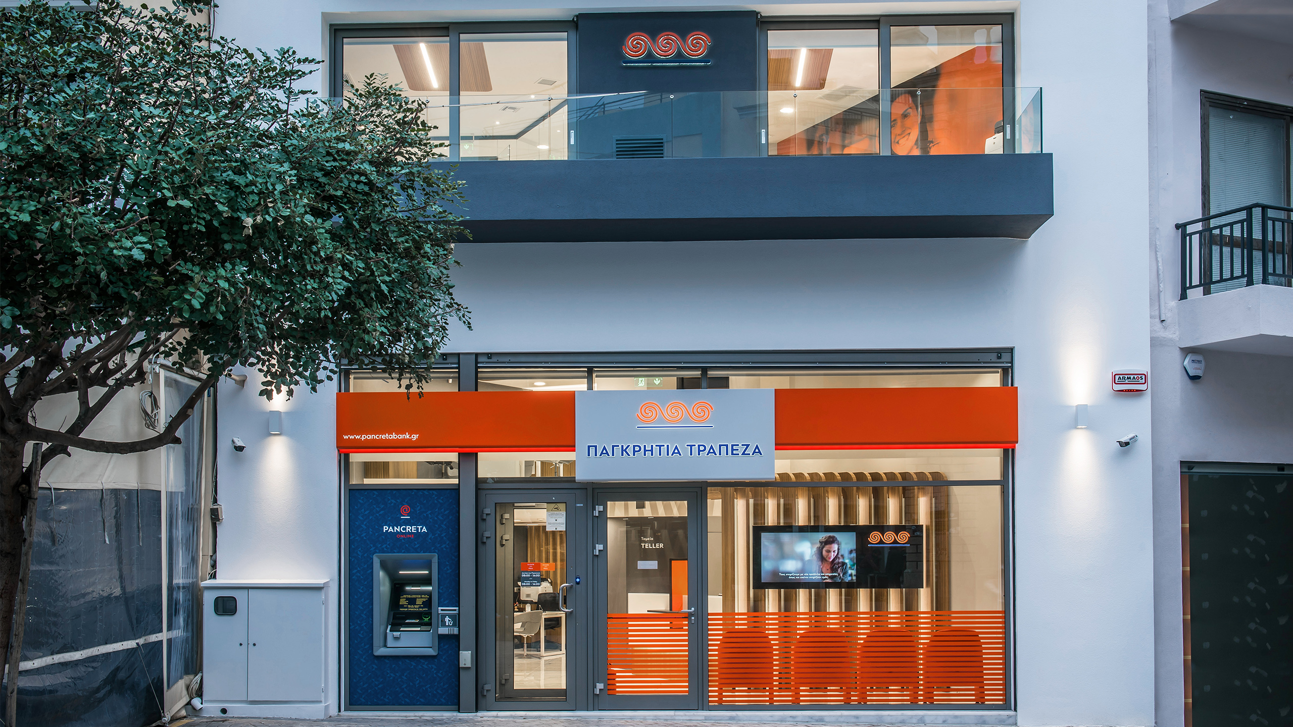 Pancretan Bank 银行设计丨Lefteris Tsikandilakis + Architects-13