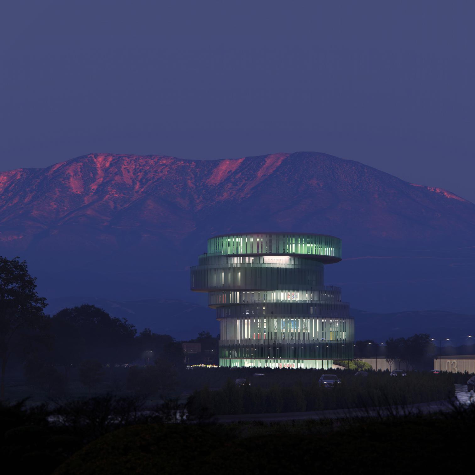 "OODA 打造的 Klan TV 新总部 | 电影卷轴般的动态建筑"-9