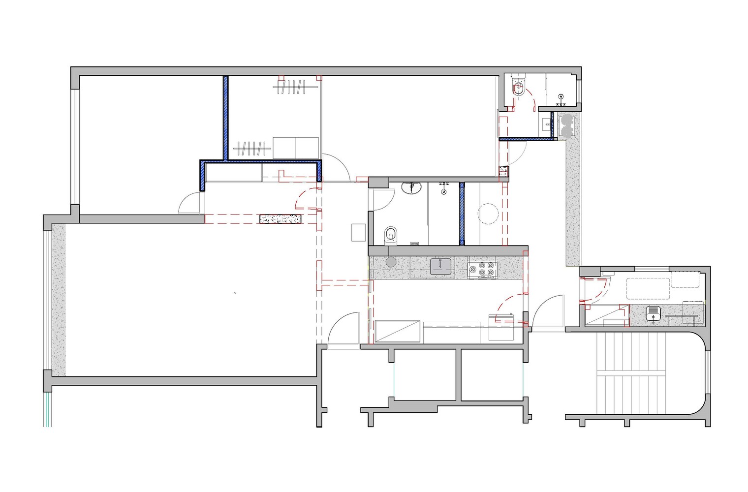 历史与现实融合的巴西 Vila Buarque 公寓翻新丨巴西圣保罗丨Mana arquitetura-40