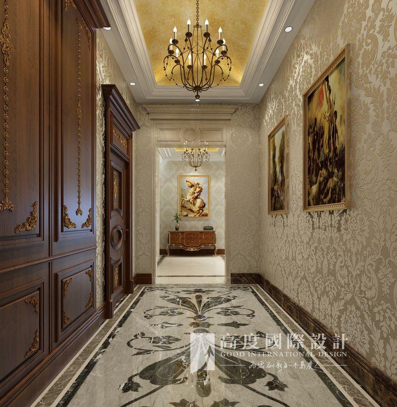 杭州别墅设计——西溪君庐别墅欧式风格装修设计-6