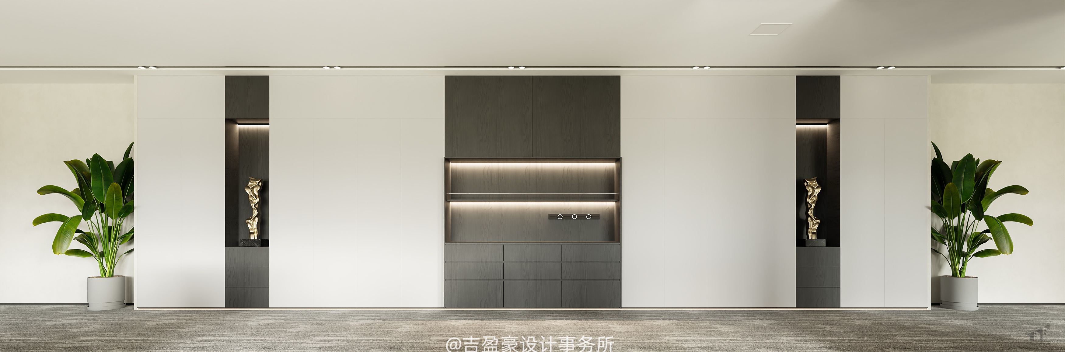 高效办公空间的美学重构与商业格局的彰显-8