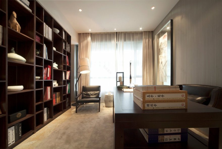 时尚的暖意 中信金山湾样板间 曾秋荣-10