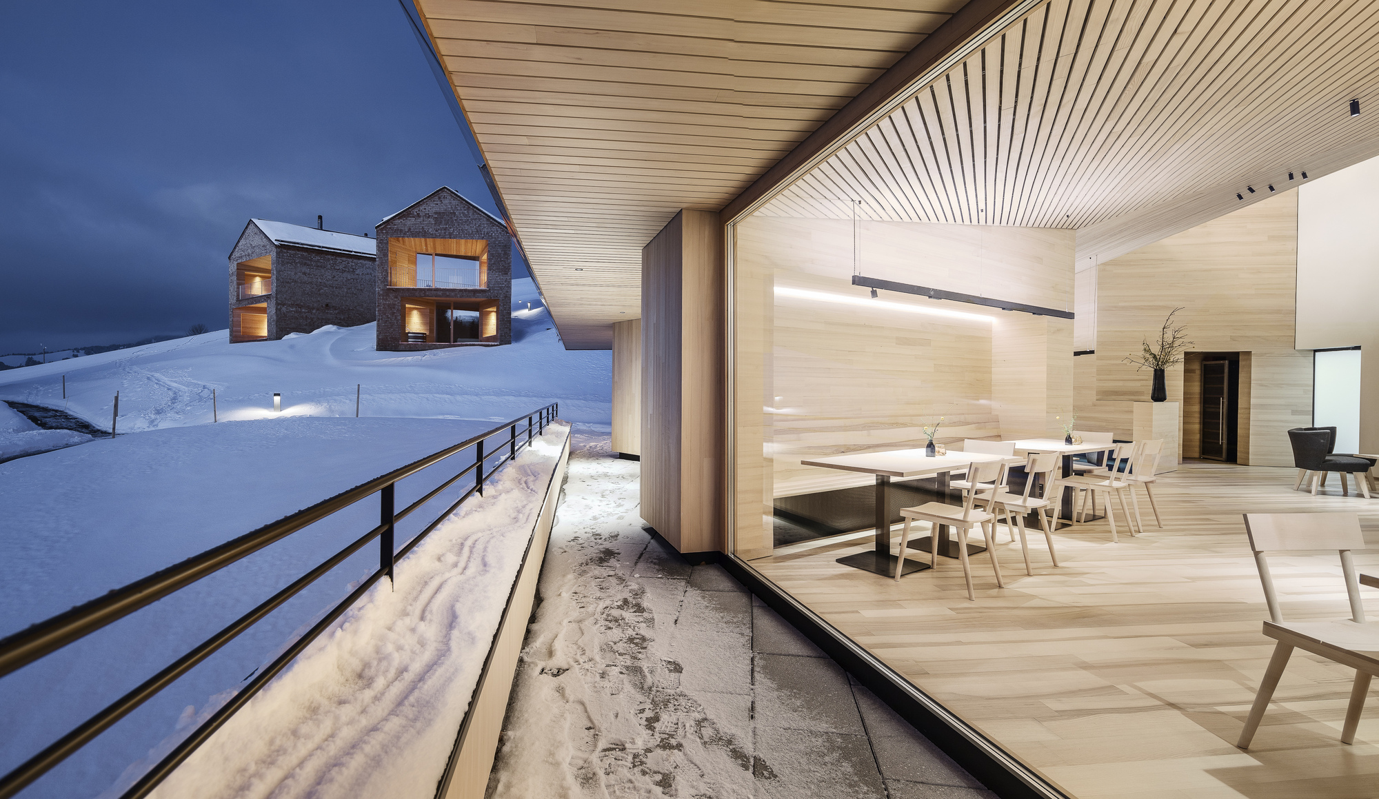 彼得霍夫阿尔卑斯山皮毛酒店丨Austria丨Baumschlager Eberle Architekten-38