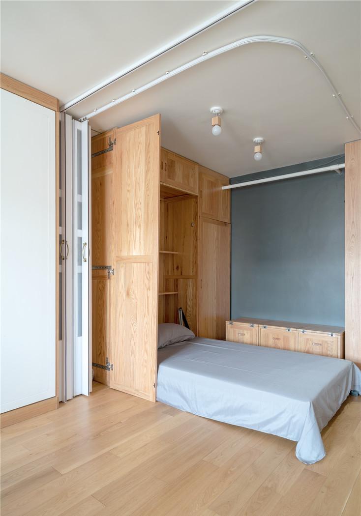 北京老红砖房变形记 | 小户型玩转多床家庭影院-49