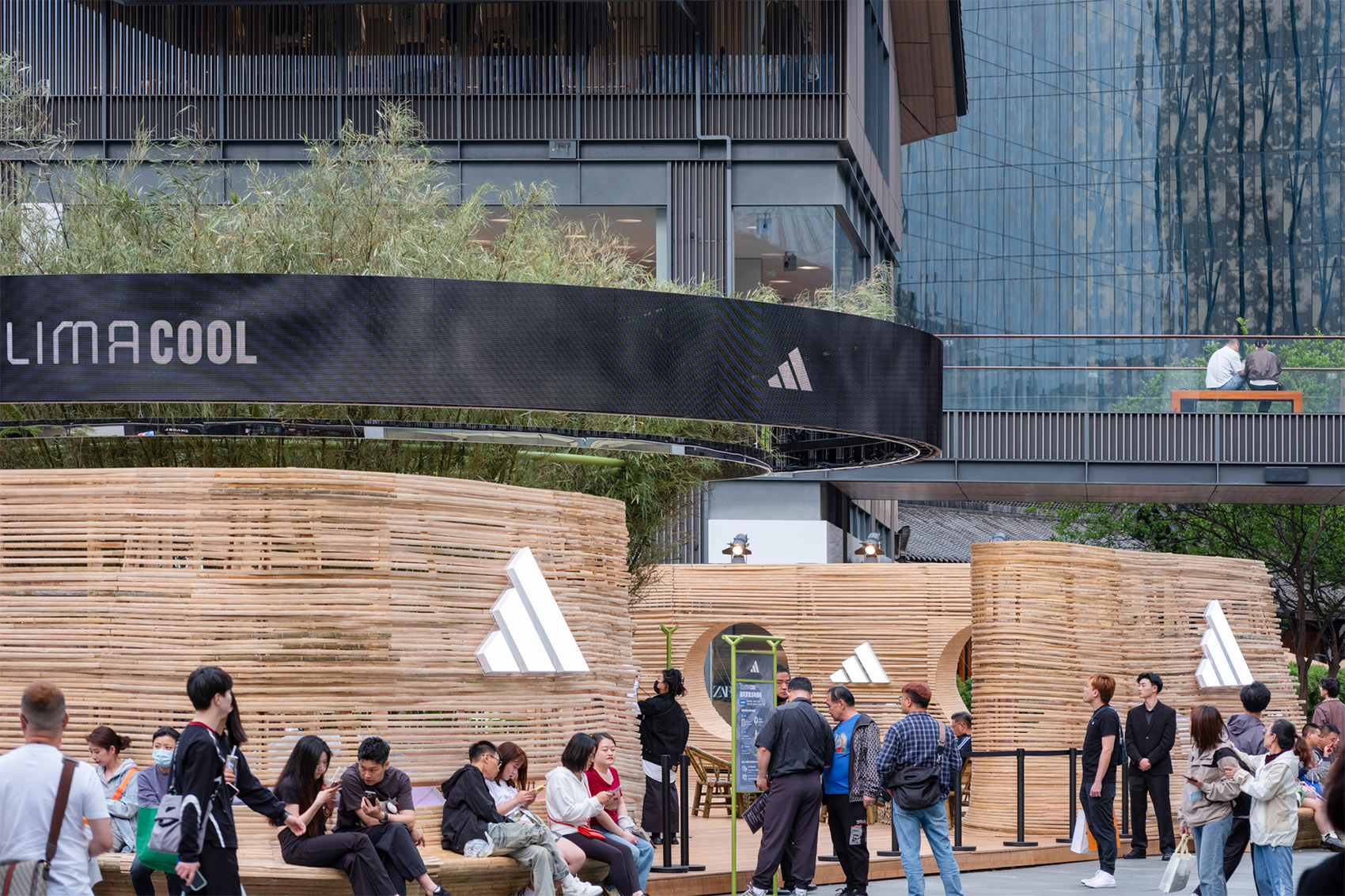 成都太古里东广场阿迪达斯清风茶馆丨中国成都丨line+建筑事务所-101