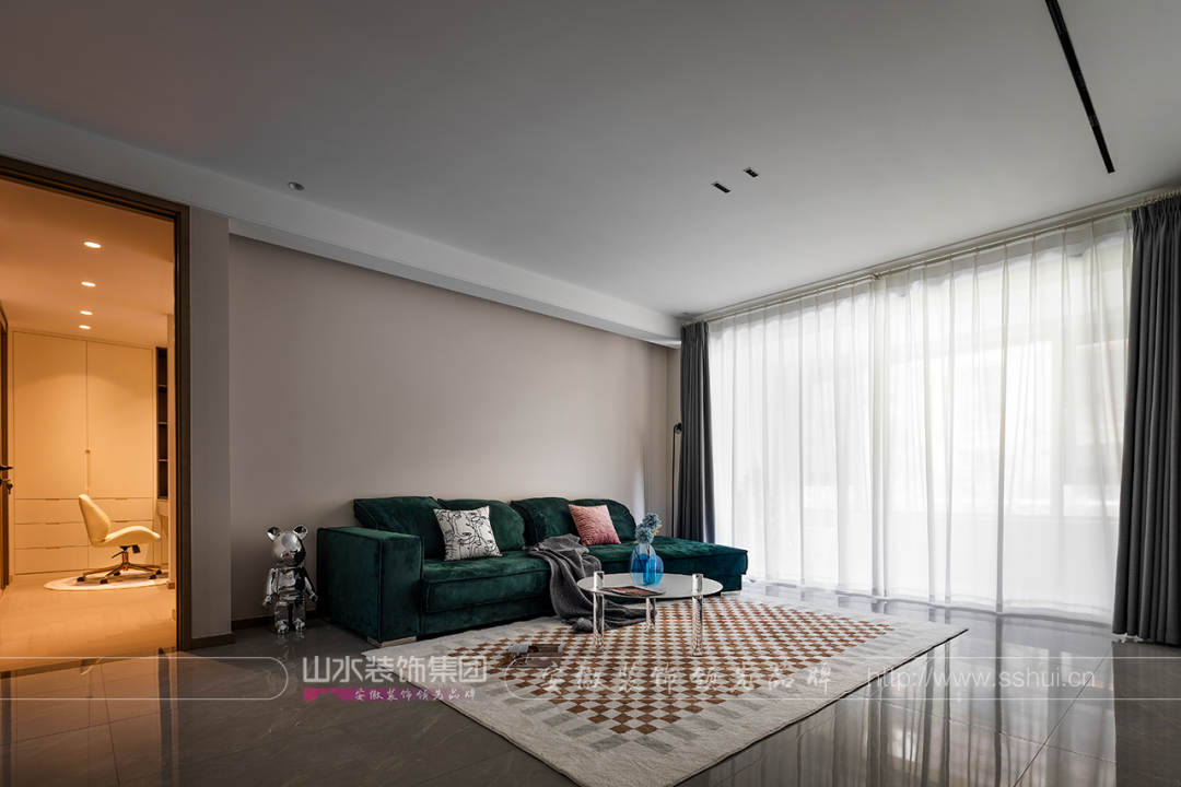 95 后女生的简约舒适之家丨山水装饰集团-24