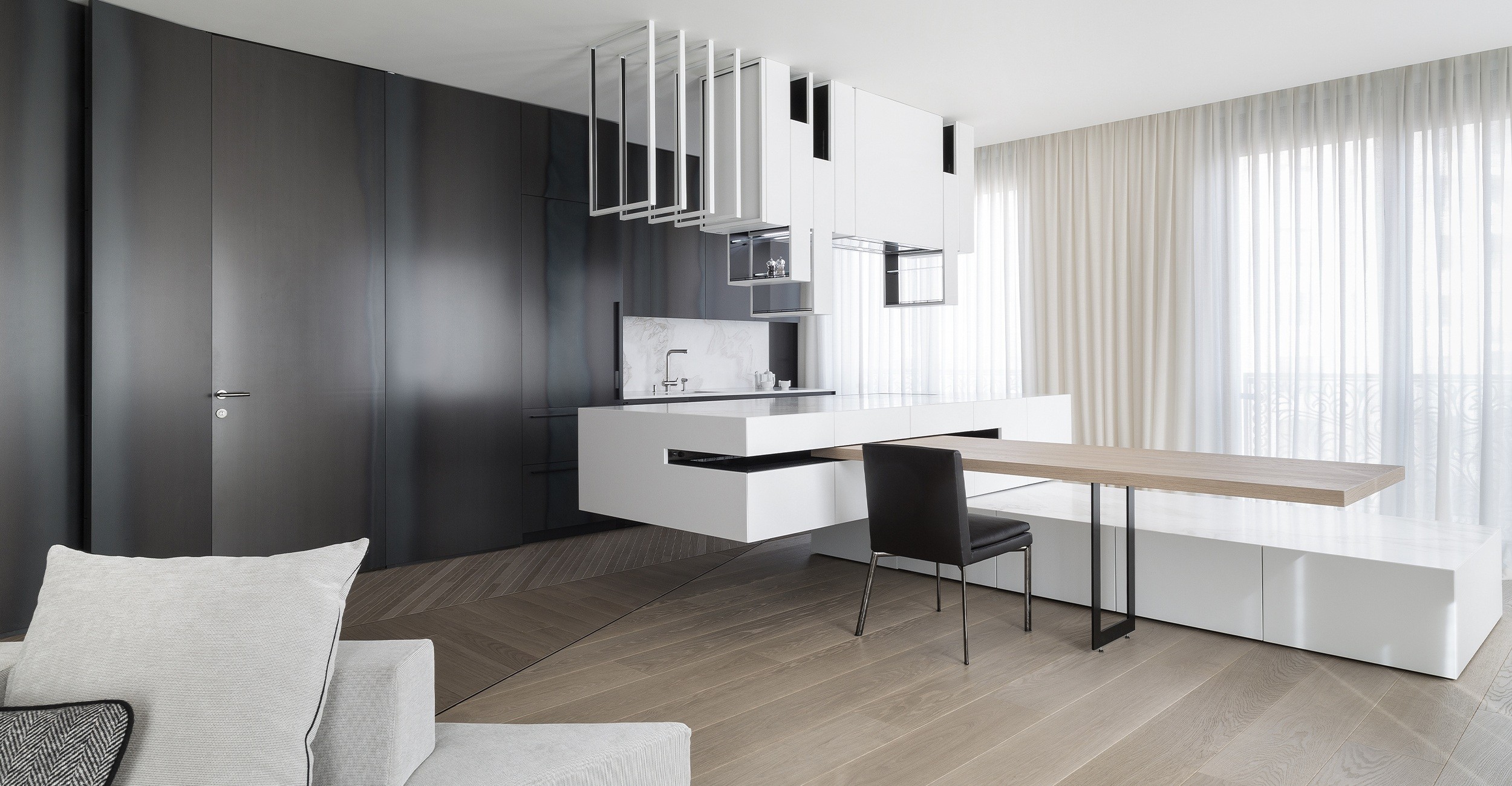 莫斯科住宅户型 B丨俄罗斯莫斯科丨Alessandro Isola-8