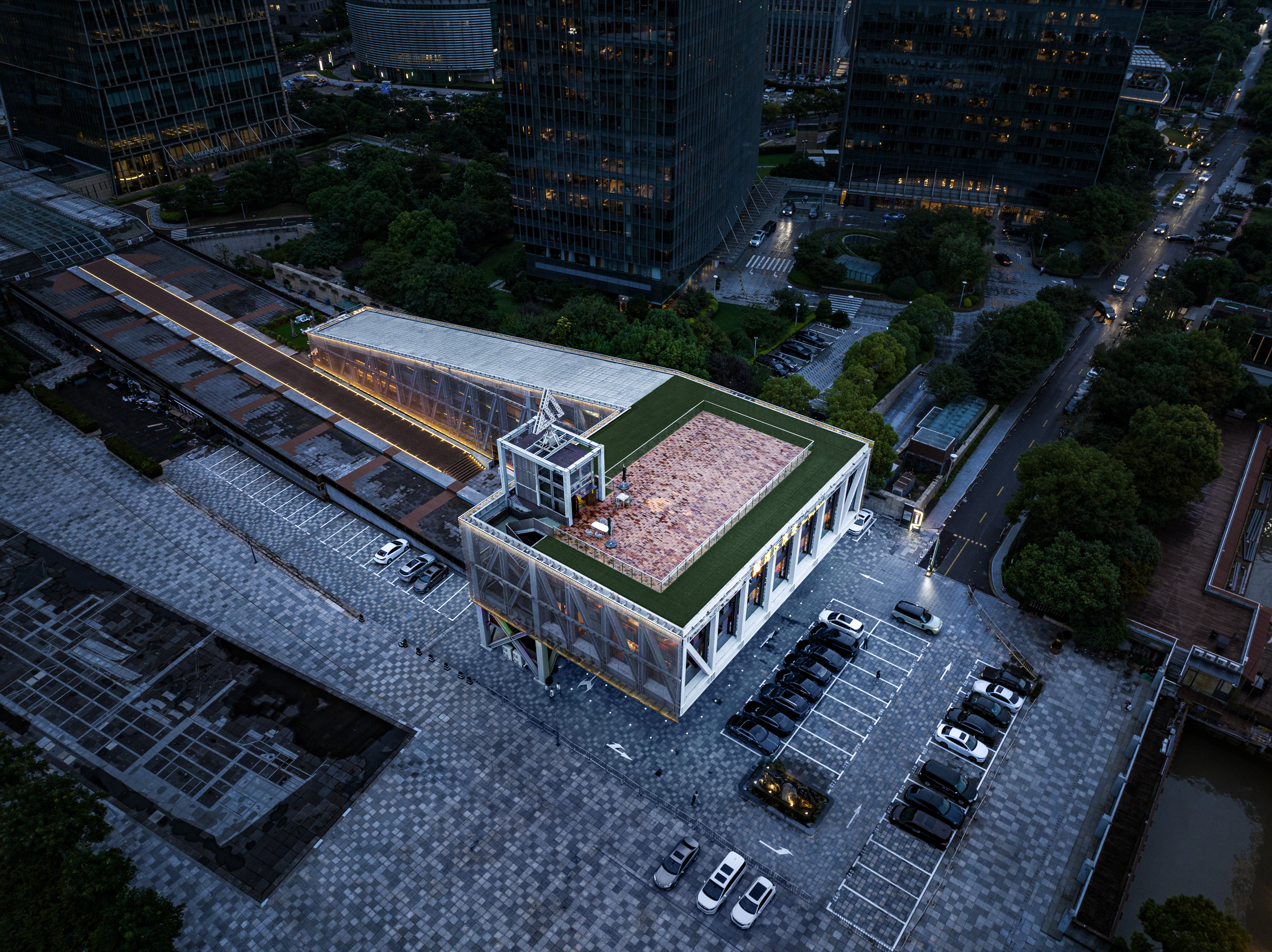 上海浦江淮宴餐厅丨中国上海丨元熙创意设计（北京）有限公司-12